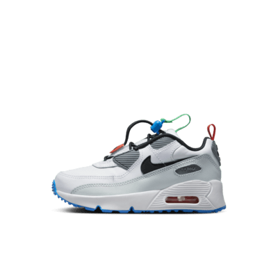 Nike Air Max 90 Toggle Younger Kids' Shoes. Nike ID